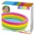Intex 58924EP 34in x 10in Sunset Glow Soft Inflatable Baby Swimming Pool Perspective: left