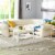 Intex Inflatable Corner Living Room Air Mattress Sectional Sofa Couch, Beige Perspective: left