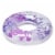 Clear Hibiscus Swim Rings Perspective: left