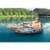 Intex 56835EP River Run I Camo Inflatable Floating Tube Raft with Cup Holders Perspective: left