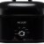 Nesco Porcelain Roaster - Black Perspective: left