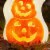 Union Products 56480 Light Up Ghost and Pumpkin Halloween Outdoor Decoration Perspective: left