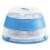 Progressive Collapsible Cupcake Carrier - Teal Perspective: left