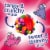 NERDS Gummy Clusters Rainbow Crunchy And Gummy Candy Bag Perspective: left