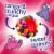 NERDS Gummy Clusters Rainbow Crunchy and Gummy Candy Bag Perspective: left