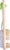 Ecotools® Foot Brush & Pumice Stone Perspective: left