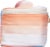 Scunci Quilted Cosmetic Bag - Ombre Perspective: left