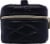 Scunci® Quilted Cosmetic Bag - Black Perspective: left