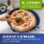 Granitestone Diamond™ Blue Non-Stick Aluminum Fry Pan with Lid Perspective: left