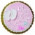 Gender Reveal Cake Perspective: left