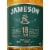 Jameson Aged 18 Years Blended Irish Whiskey Perspective: left