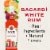 Bacardi Premium Hurricane Rum Ready to Drink Cocktail Single Bottle Perspective: left