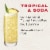 Bacardi Limited Edition Tropical Flavored Rum Perspective: left