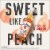 Jim Beam Peach Bourbon Whiskey Perspective: left