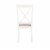 Linon Jane Wood Set of Two Dining Side Chairs in Gray Perspective: left