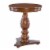 Linon Bree Wood Accent Side Table in Hazelnut Brown Perspective: left
