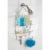 Interdesign® Neo Medium Hanging Shower Caddy - Satin Nickel Perspective: left