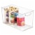IDesign Pantry Bin Clear Perspective: left