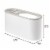 iDesigns Dental Station - White/Satin Perspective: left
