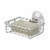 iDesign Classico Suction Cup Soap Dish - Silver Perspective: left