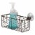 InterDesign Classico Suction Bath Basket - Bronze Perspective: left
