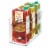 iDesign The Home Edit Narrow Pantry Bin Clear Perspective: left