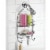 iDesign Neo Medium Shower Caddy - Matte Black Perspective: left