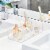 iDesign Clarity Cosmetic Organizer - Clear Perspective: left