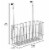iDesign Stainless Steel Over Cabinet Basket Perspective: left