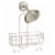 InterDesign Euro Shower Caddy - Satin Perspective: left