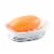iDesign York Soap Dish - White/Chrome Perspective: left