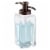 iDesign Casilla Foaming Soap Pump - Bronze/Clear Perspective: left