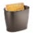 iDesign Kent Oval Waste Can - Bronze Perspective: left