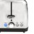 HomeCraft Stainless Steel 4-Slice Toaster - Silver Perspective: left