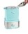 Nostalgia Electric Ice Cream Maker with Candy Crusher - Aqua Perspective: left