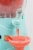 Nostalgia 1 Gallon Margarita and Slush Machine - Aqua Perspective: left