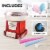 Nostalgia Retro Hard & Sugar-Free Candy Cotton Candy Maker Perspective: left