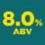 Sierra Nevada Cosmic Little Thing Hazy Double IPA Craft Beer Perspective: left