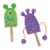 Crayola Kit - Alien Stick Puppets Perspective: left