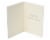 Papyrus Wedding Card for Couple (White Flowers) Perspective: left