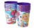 American Greetings Barbie Plastic Party Cups Perspective: left