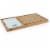 Dexas Prep & Weigh Bamboo Cutting Board Perspective: left