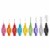 TEPE Interdental Brush Original Cleaners - Dental Brushes Between Teeth 25 Pk, Orange .45mm Perspective: left