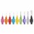 TEPE Interdental Brush Original Cleaners - Dental Brushes Between Teeth 25 Pk, Yellow .7mm Perspective: left