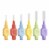 TEPE Interdental Brush Extra Soft Cleaners - Dental Brushes Between Teeth 25 Pk, Purple 1.1mm Perspective: left