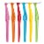 TEPE Interdental Brush Angle Cleaners - Dental Brushes Between Teeth 25 Pk, Red .5mm Perspective: left