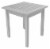 Leigh Country Heartland Square End Table - White Perspective: left