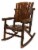 Leigh Country Char-log Single Rocker - Brown Perspective: left