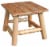 Leigh Country Natural Finish Aspen End Table Perspective: left