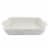 Martha Stewart White Floral Ceramic Baker Set Perspective: left